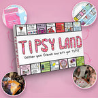 🌈Tipsy Land Party Board Game Party Board Game Fun Drinking Game for Friends🎁