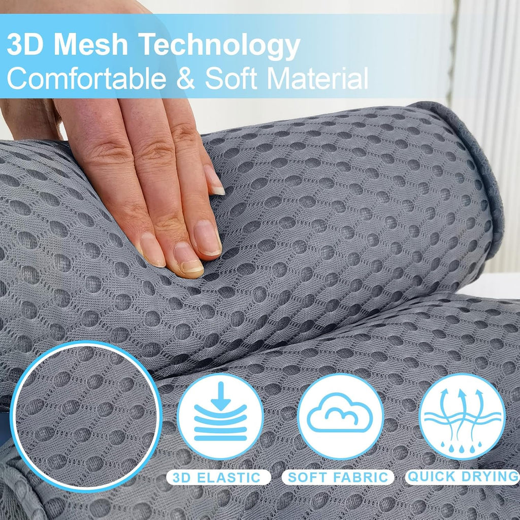 🌟 🌟 Luxury Bath Pillows for Tub，Bath Pillow Bathtub Pillows for Head and Neck