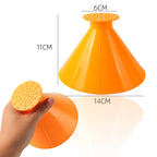 Car Snow Shovel Winter Funnel Snow Shovel ABS Multifunctional Car Windshield Defrosting and Deicing Snow Scraper