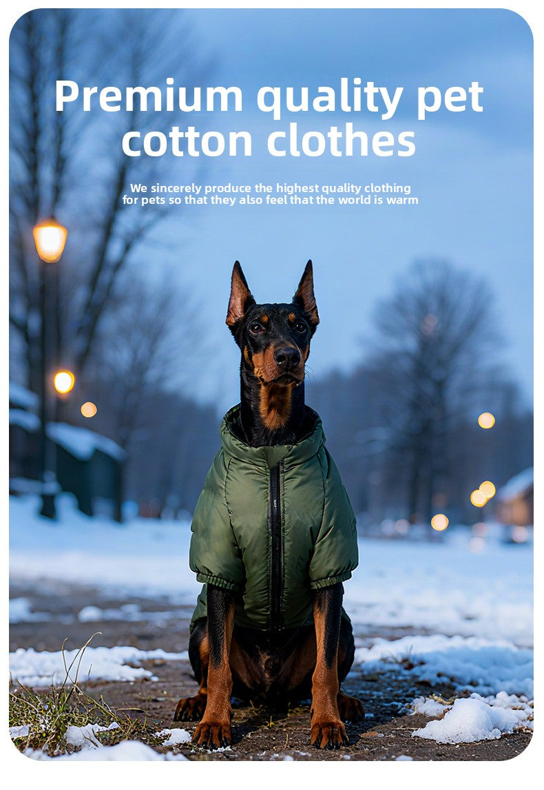 Pet Dog Cotton Coat Two-Legged  Cotton Clothes ﻿