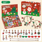 Christmas Bracelet Dongdongle Blind Box diy Bracelet Beaded Jewelry Box Children's Toy Blind Box Surprise Gift